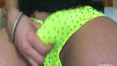 TS KEIRA VERGA has an amazing Bulge in her panties - hotmovs.com