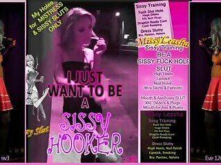 I Want to Be A Smoking Sissy Hooker Too - ashemaletube.com